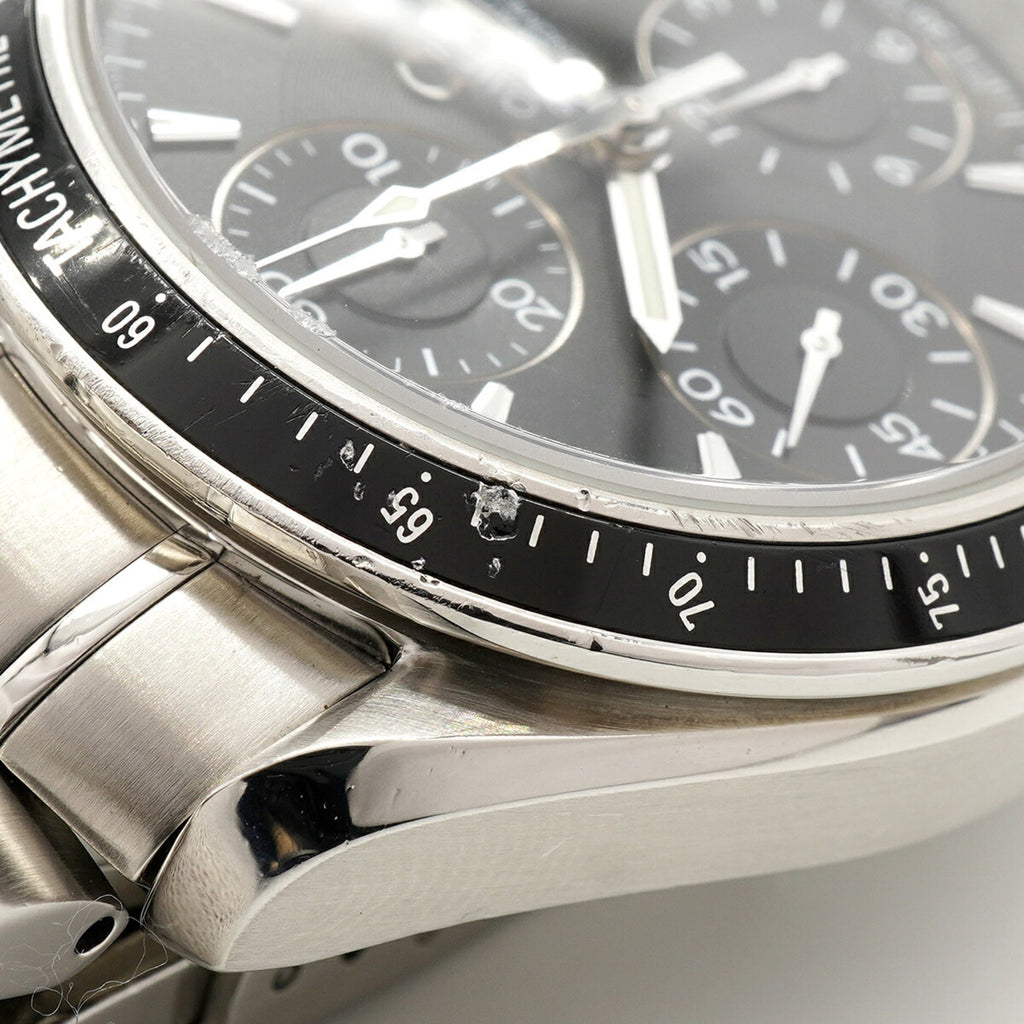 Pre-Owned Omega Speedmaster Date 3210.50 Black Dial Men's Watch