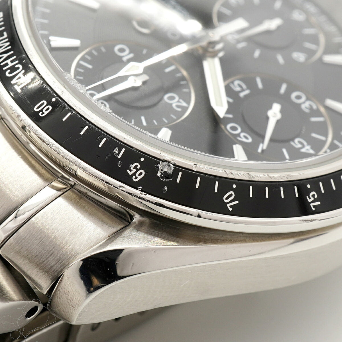 Pre-Owned Omega Speedmaster Date 3210.50 Black Dial Men's Watch