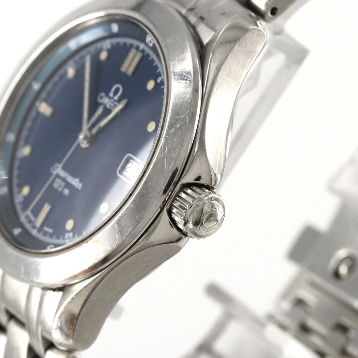 Pre-Owned Omega Seamaster 120 2511.80 SS Quartz Watch