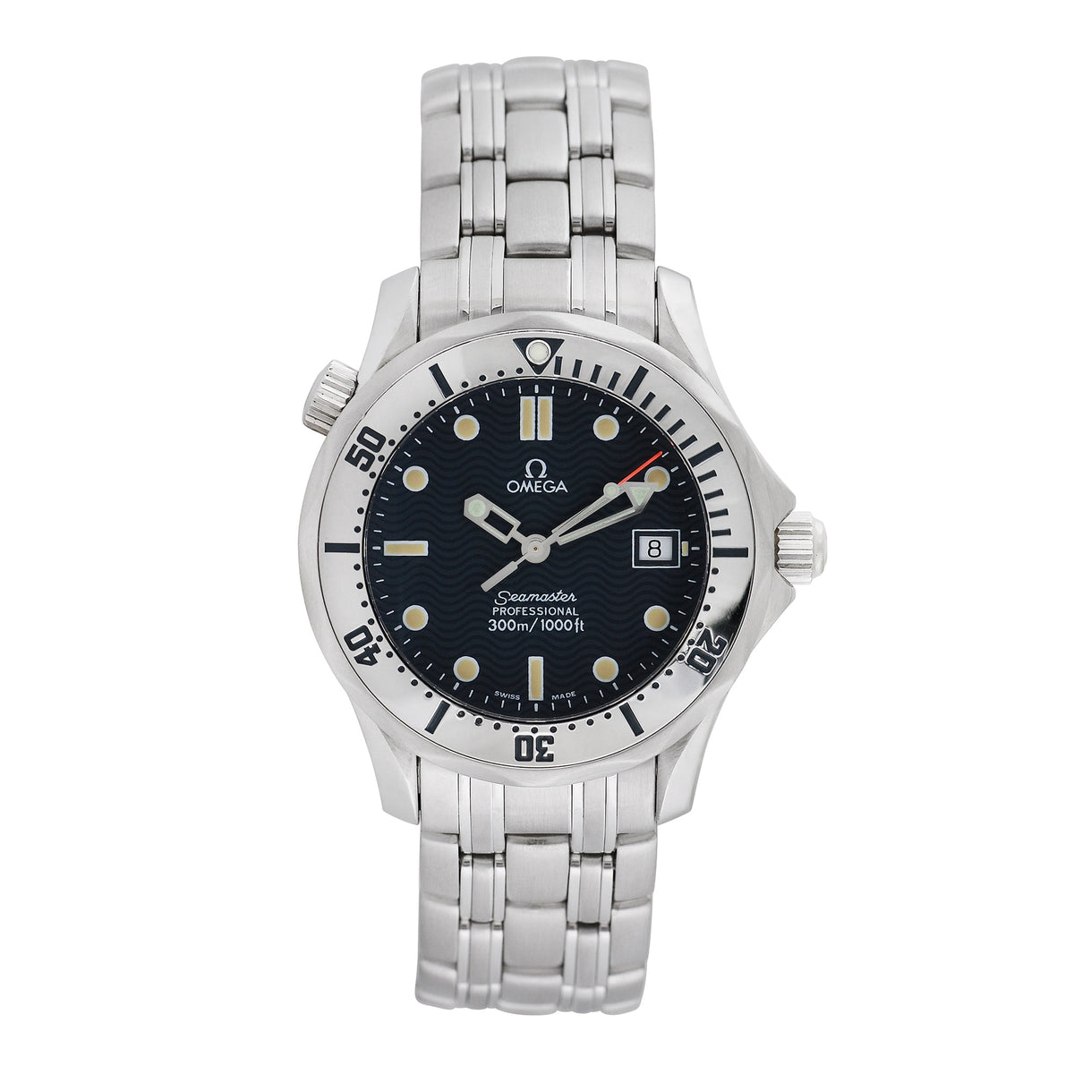 Pre-Owned Omega Men's Seamaster Professional 36mm Stainless Steel Wristwatch