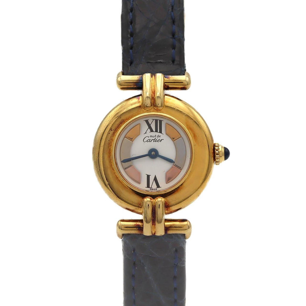 Pre-Owned Cartier Must Colisée SM GP W1006654 Quartz Watch