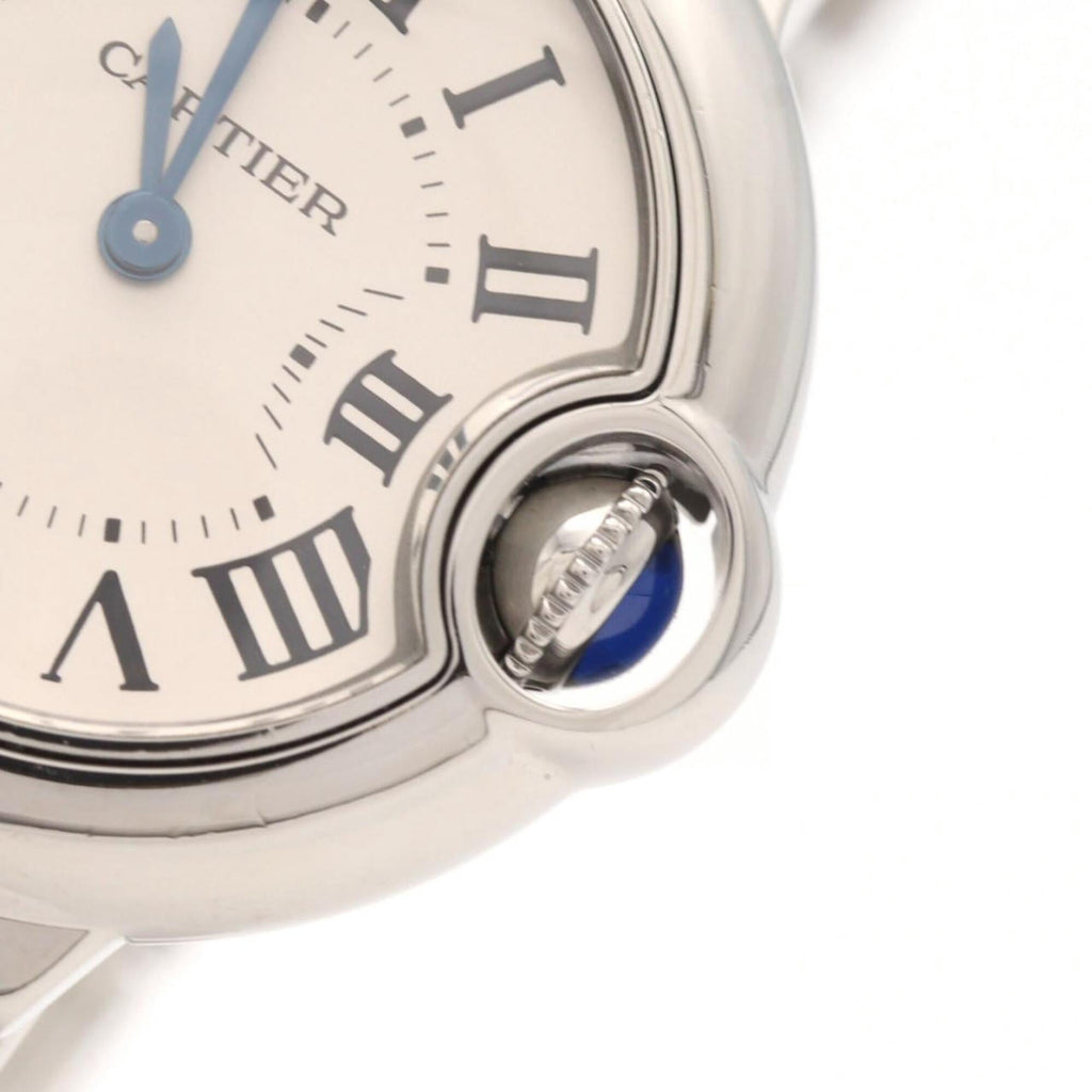 Pre-Owned Cartier Ballon Bleu SM W69010Z4 SS Quartz Watch