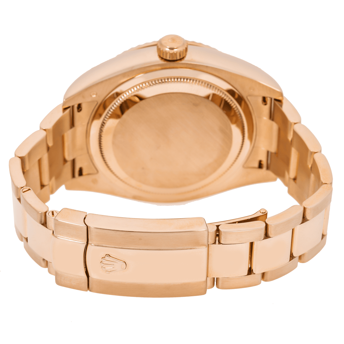 Pre-Owned Rolex Sky-Dweller 42MM 336935 Gray Dial Fluted Bezel 18K Rose Gold Oyster Bracelet