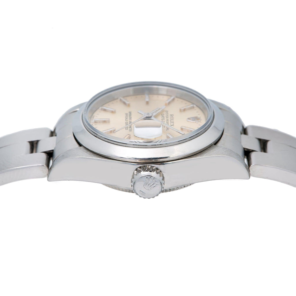 Pre-Owned Rolex Datejust 26MM 6916 Sundust Dial Smooth Bezel Stainless Steel Oyster Bracelet