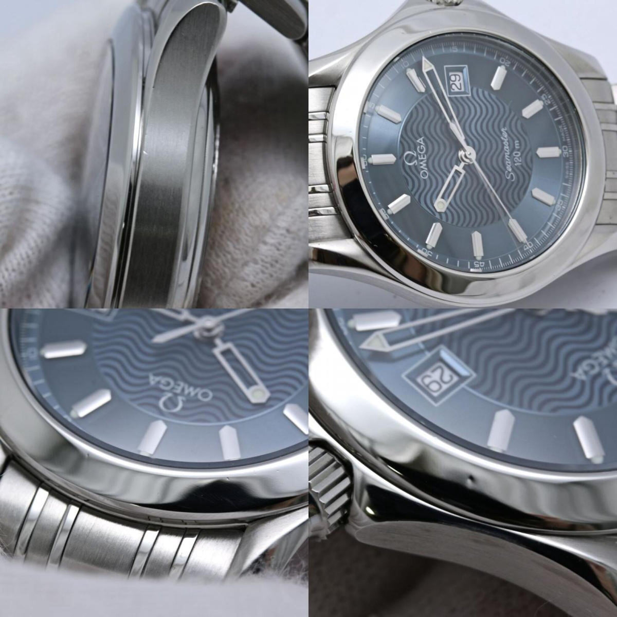 Pre-Owned OMEGA Seamaster 120m 2511.81.00 Men's Watch Stainless Steel 40576