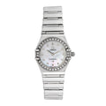 Pre-Owned Omega Women's Constellation 22mm Stainless Steel Wristwatch