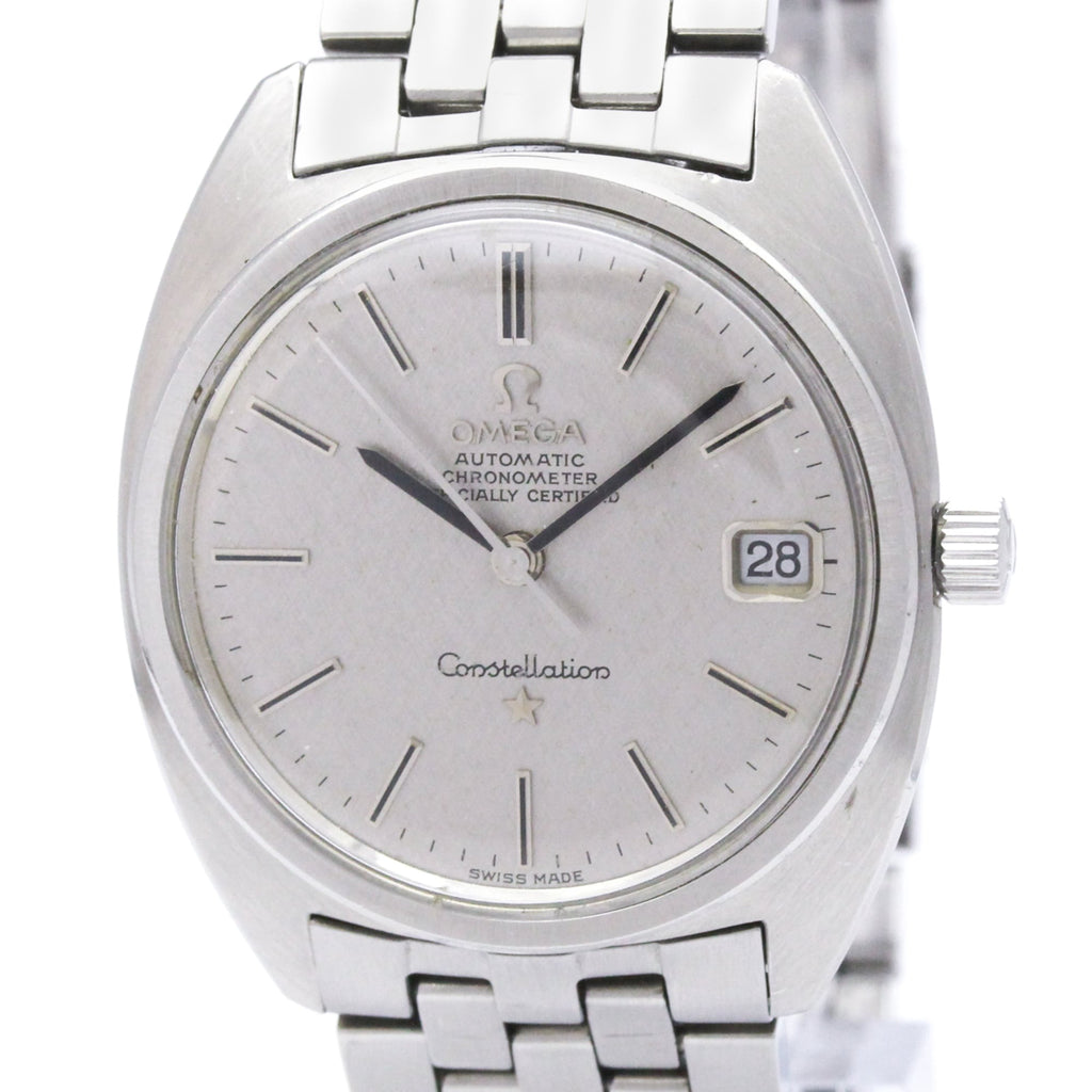 Pre-Owned OMEGA Constellation Date Cal 564 Steel Automatic Watch 168.017 Vintage