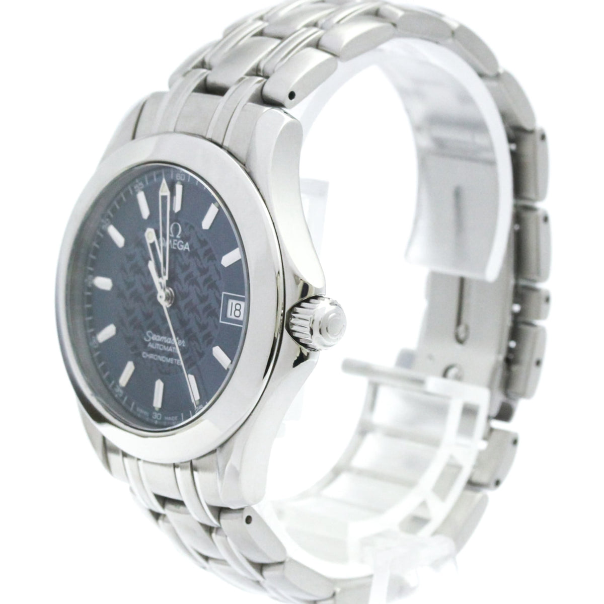 Pre-Owned OMEGA Seamaster 120M Jacques Mayol LTD Edition Watch 2506.80 Polished