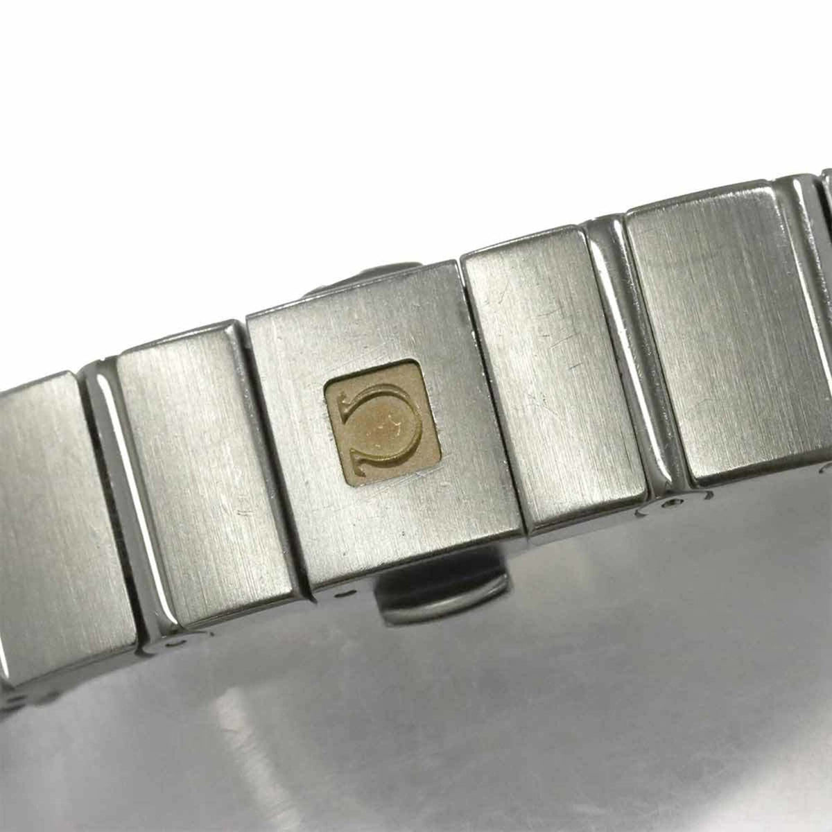 Pre-Owned Omega Constellation Brushed Two-Tone 123 20 24 60 55 005 Women's Watch 12P Diamond...