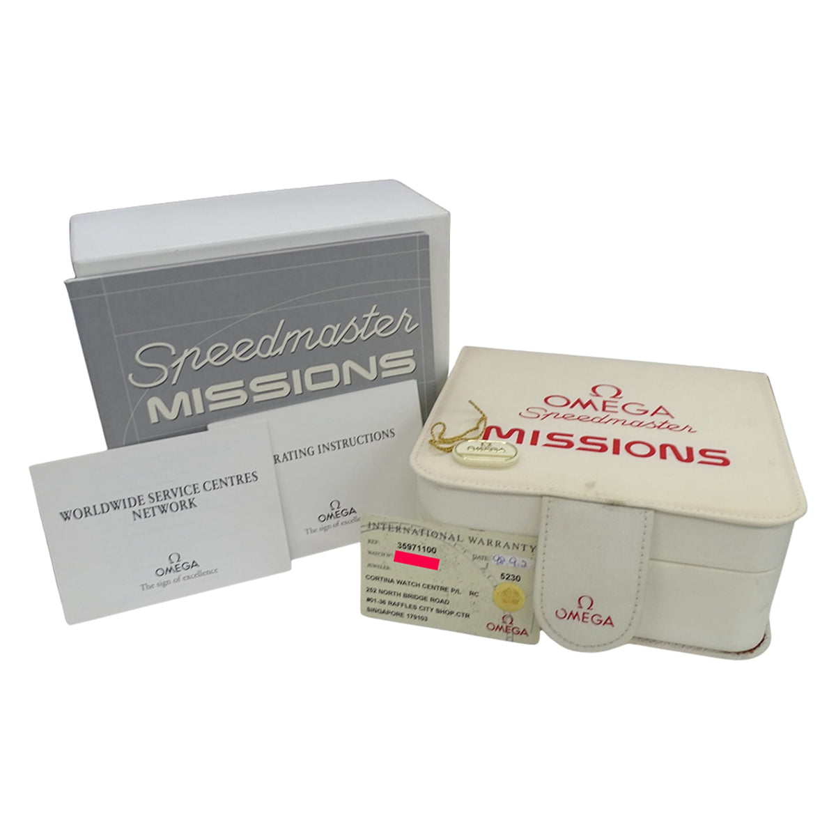 Pre-Owned Omega Speedmaster 3597.11.00 Men's Watch, Brand: Missions Apollo Chronograph, Manual...