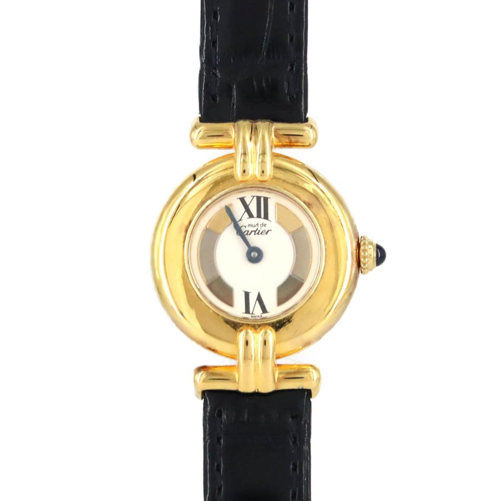 Pre-Owned Cartier Must Colisée SM GP W1006654 Quartz Watch