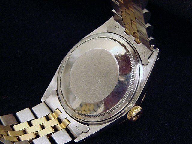 Pre-Owned Men's Rolex Two-Tone 18K/SS Datejust Champagne 16013