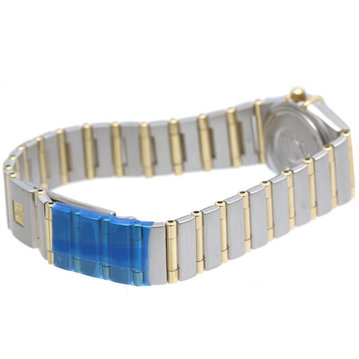 Pre-Owned OMEGA Constellation Mini Diamond 1267.70.00 Women's Watch SSx18K Yellow Gold 40604