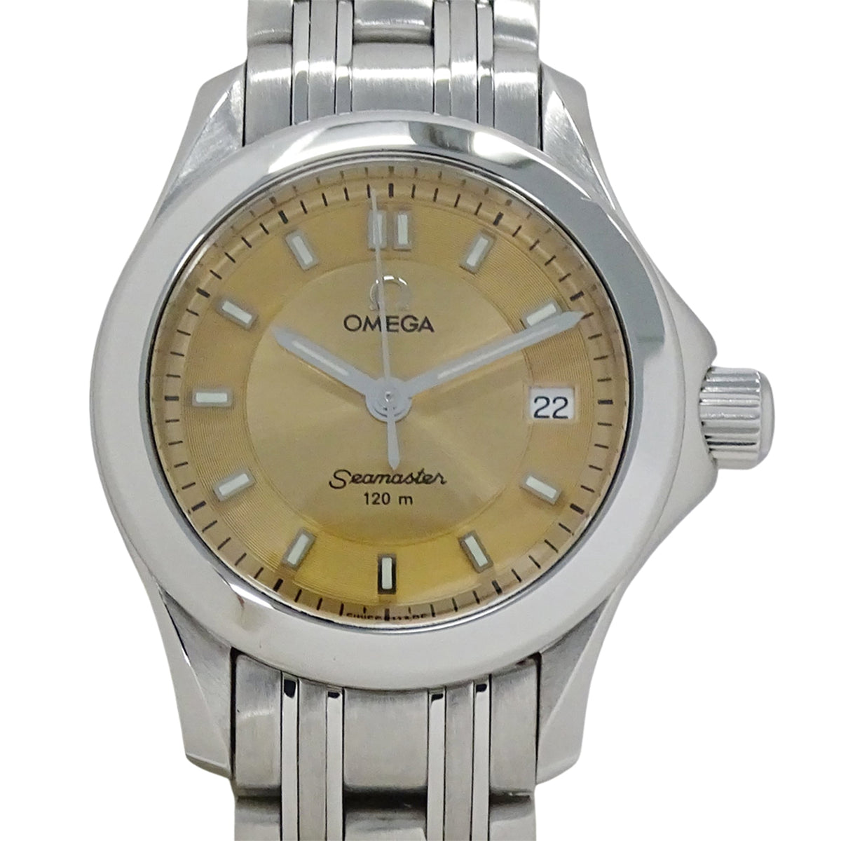 Pre-Owned Omega Seamaster 2581.62 Women's Watch, Brand Name, 120m Water Resistant, Date, Quartz...