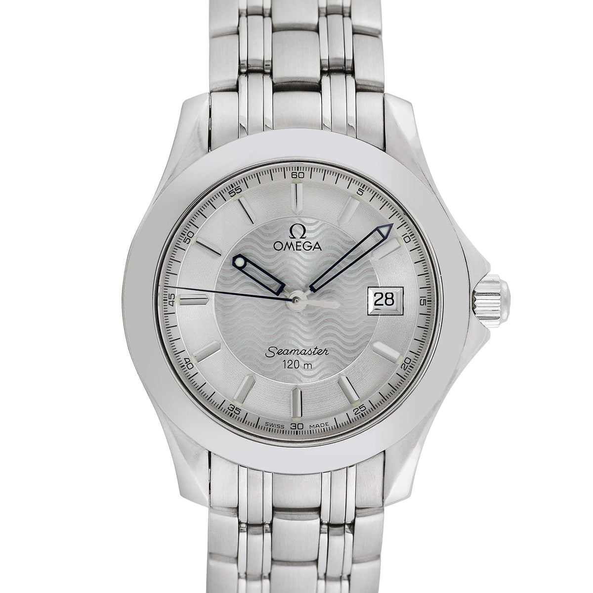 Pre-Owned Omega Men's Seamaster 36mm Stainless Steel Wristwatch