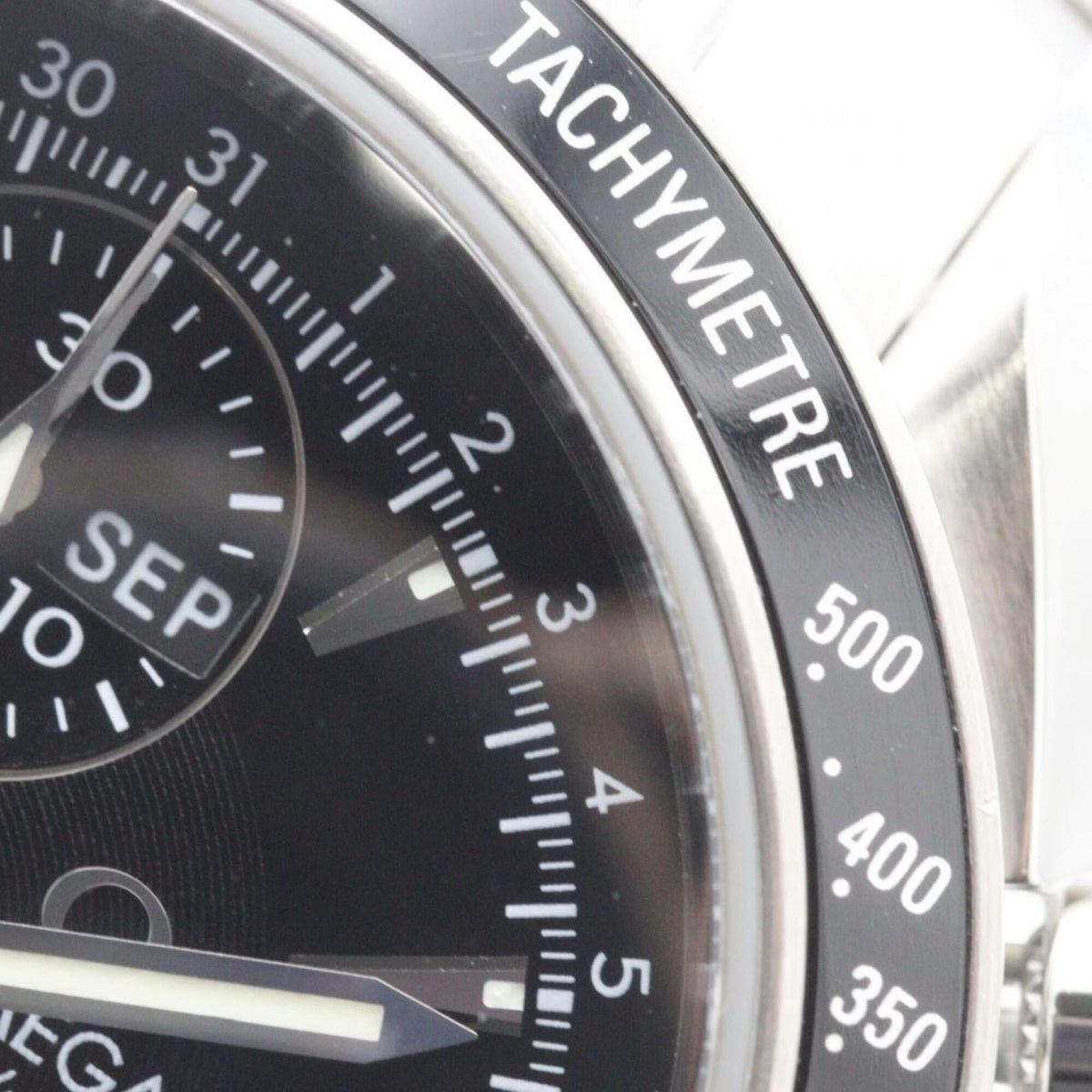 Pre-Owned Omega Speedmaster Day-Date 3220.50 Stainless Steel Automatic Watch