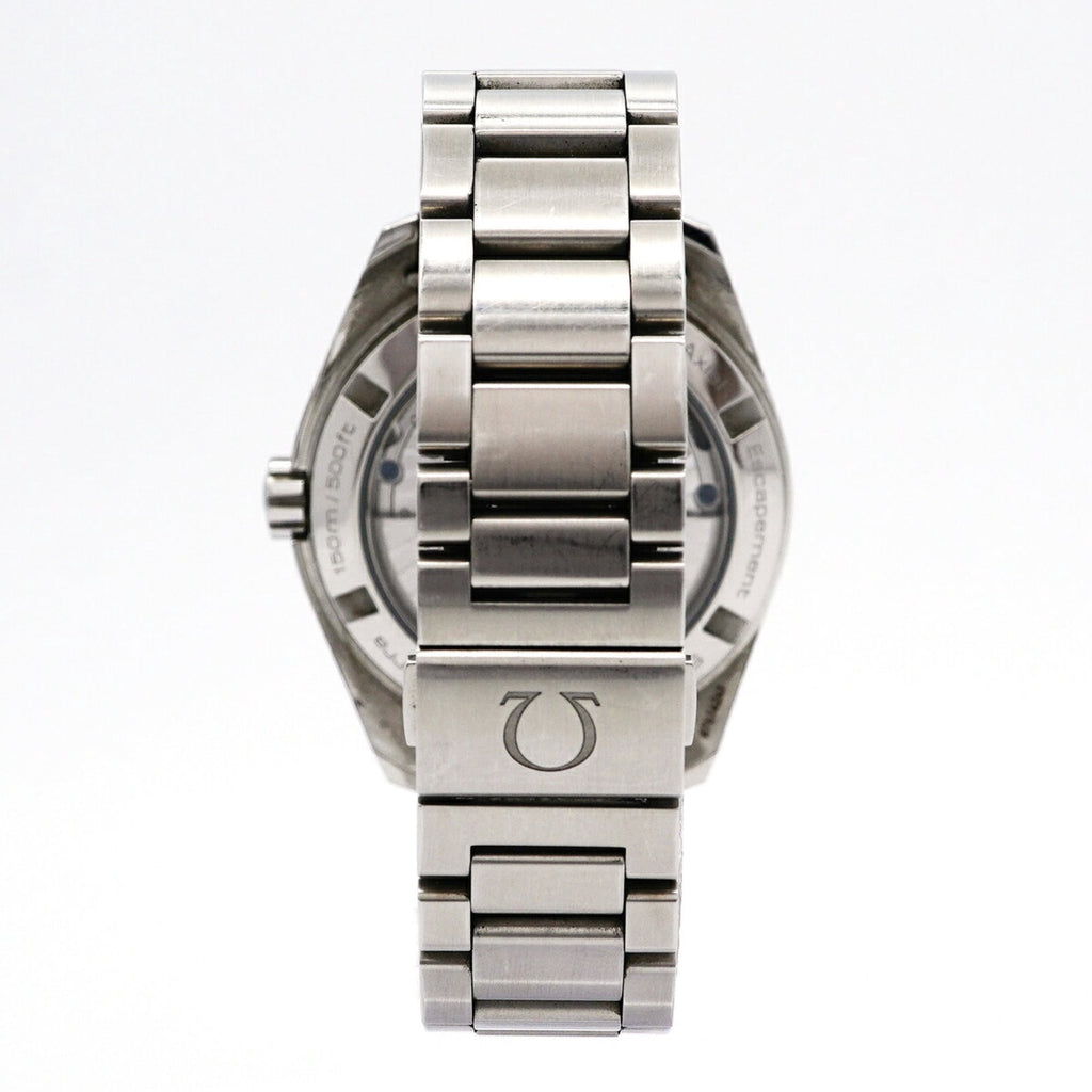 Pre-Owned Omega Seamaster Aqua Terra 11-Diamond Watch 231.10.39.21.54.001 White Dial Men's