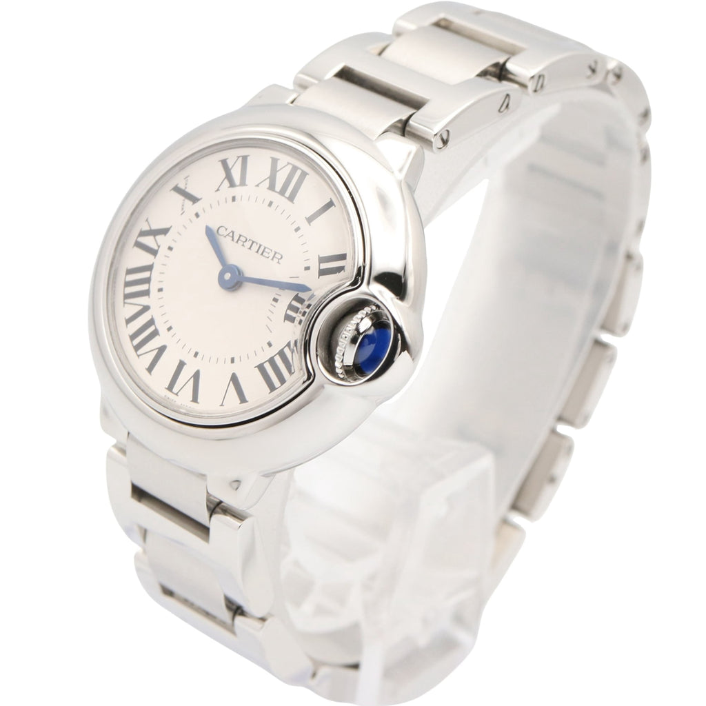 Pre-Owned Cartier Ballon Bleu SM Watch, Stainless Steel, Ladies, Silver Tone, W69010Z4