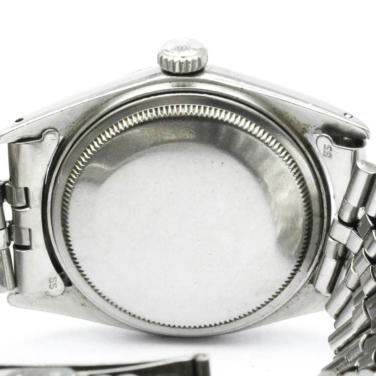 Pre-Owned ROLEX Datejust 1603 Stainless Steel Automatic Mens Watch Vintage