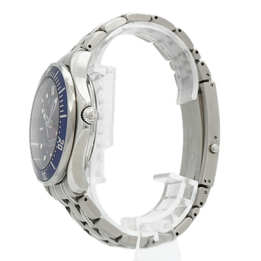 Pre-Owned Omega Seamaster Professional 300 Co-Axial GMT 2535.80 Blue Dial Men's Watch