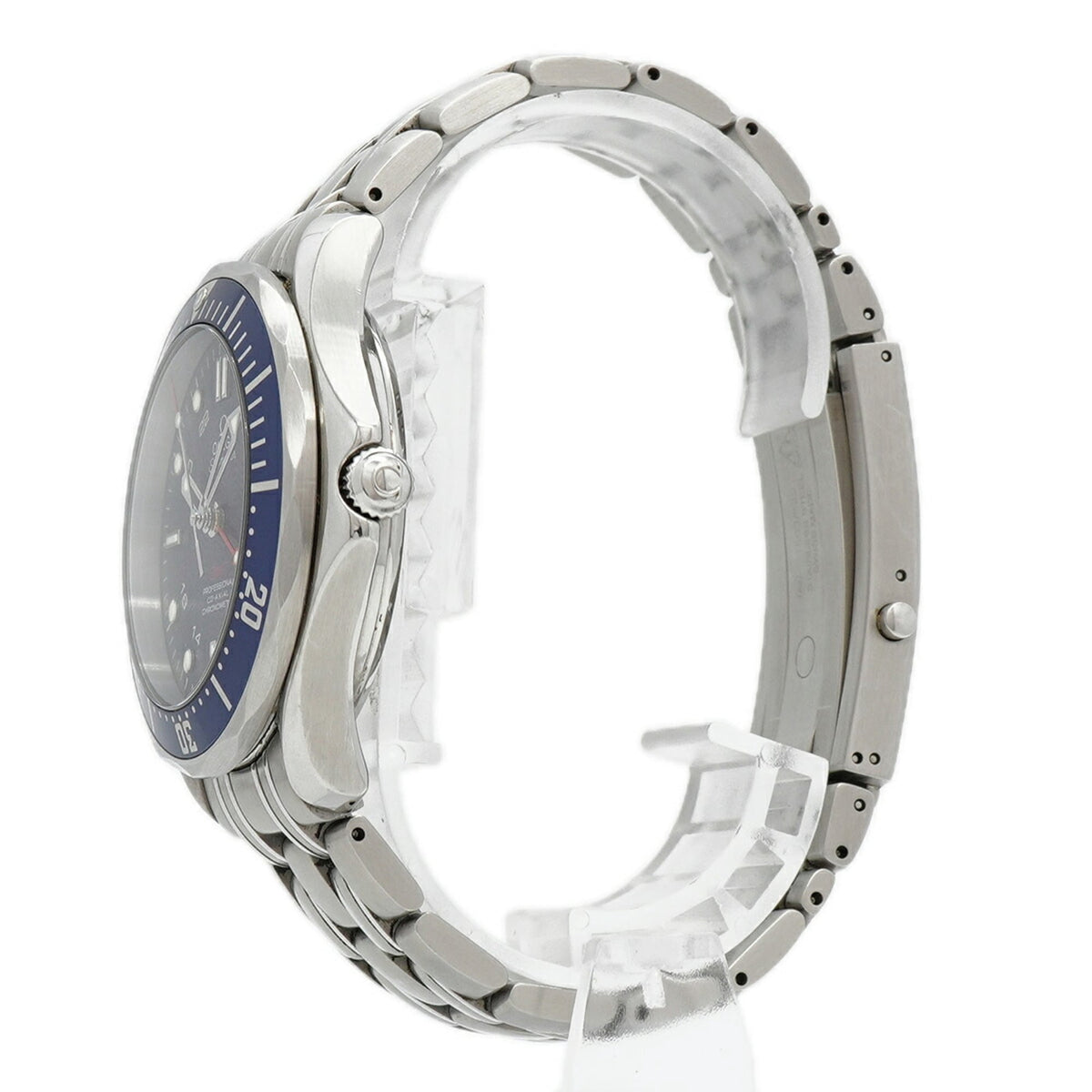 Pre-Owned Omega Seamaster Professional 300 Co-Axial GMT 2535.80 Blue Dial Men's Watch