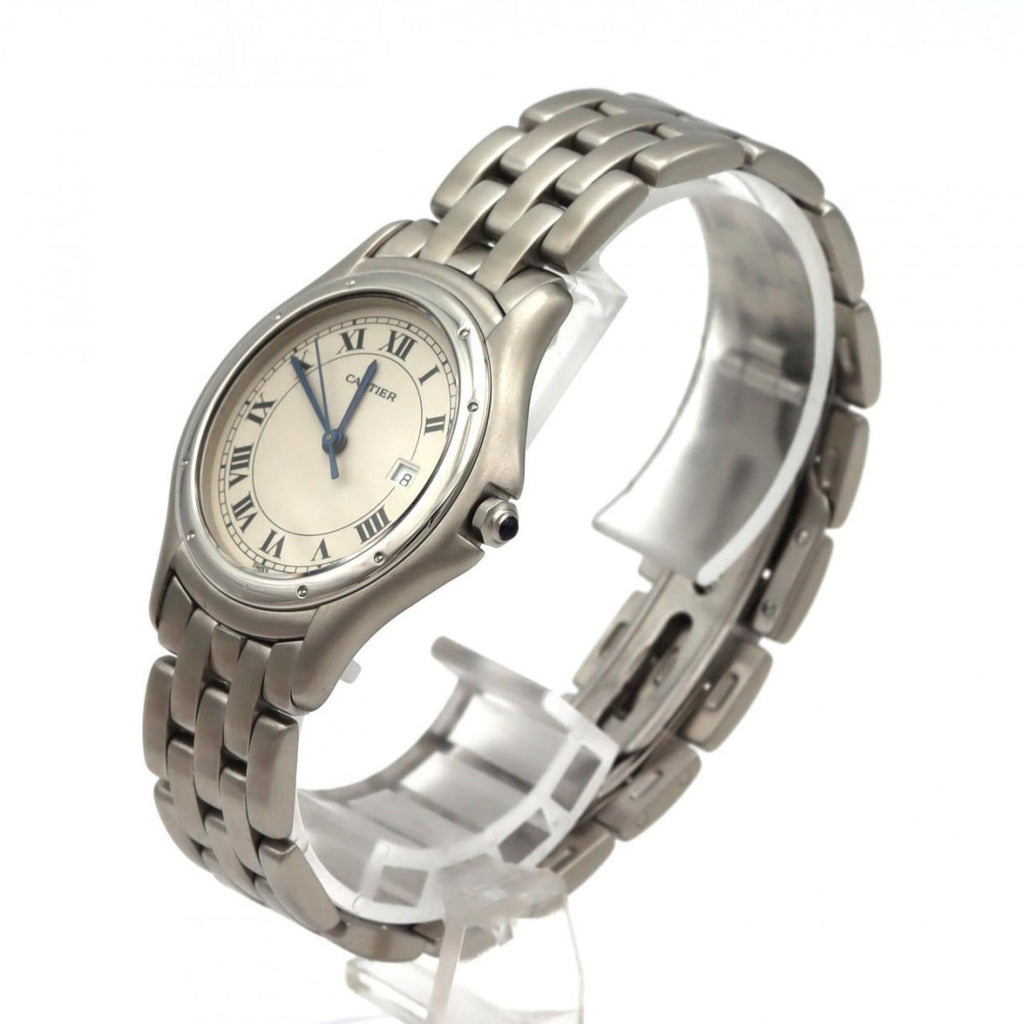 Pre-Owned Cartier Panthère Cougar LM W35002F5 SS Quartz Watch
