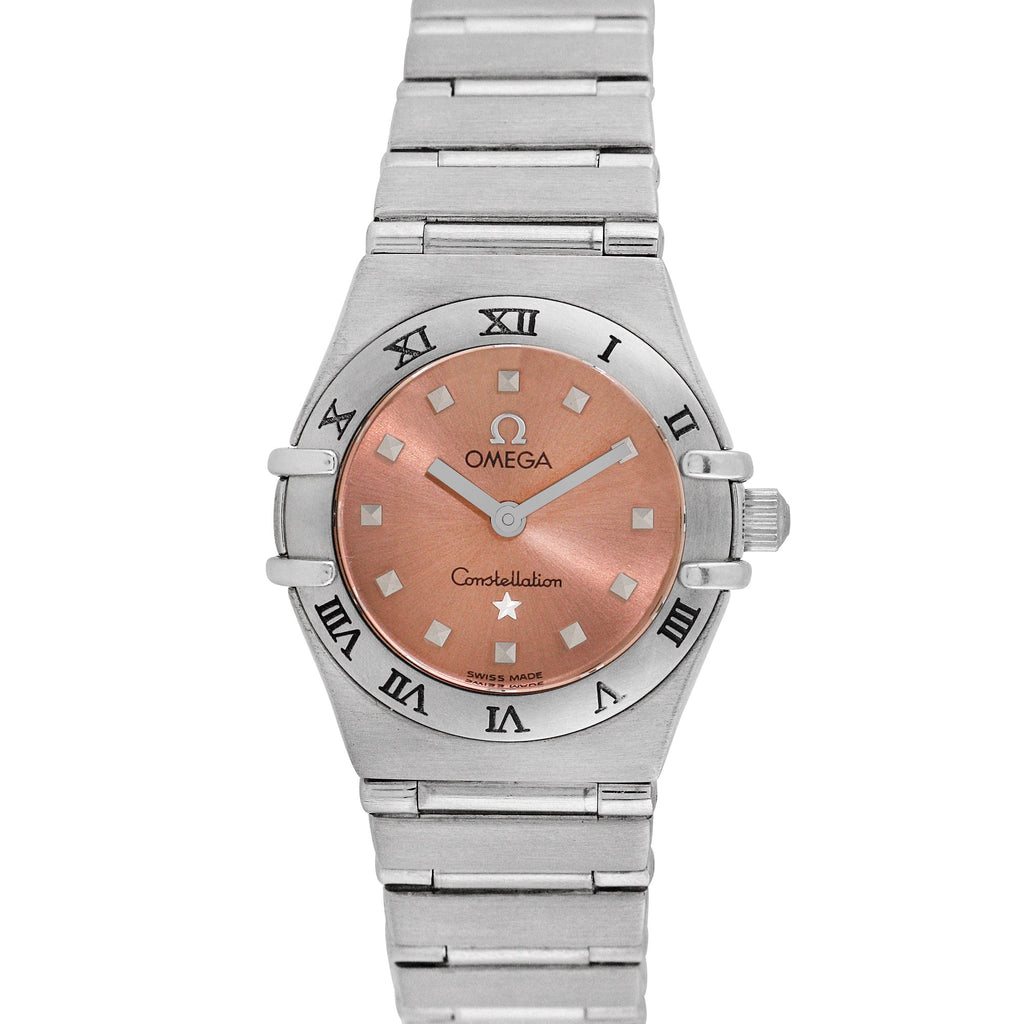 Pre-Owned Omega Women's Constellation Mini 22.5mm Stainless Steel Wristwatch