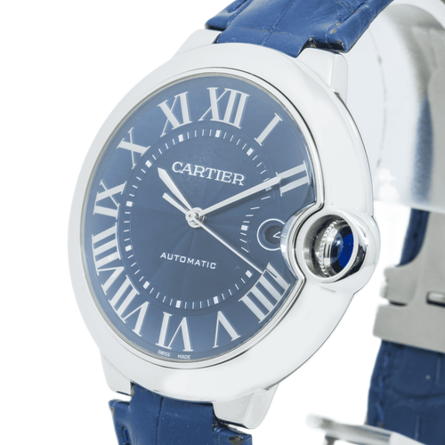 Pre-Owned Cartier Ballon Bleu 42mm Stainless Steel Automatic Men's Watch WSBB0027