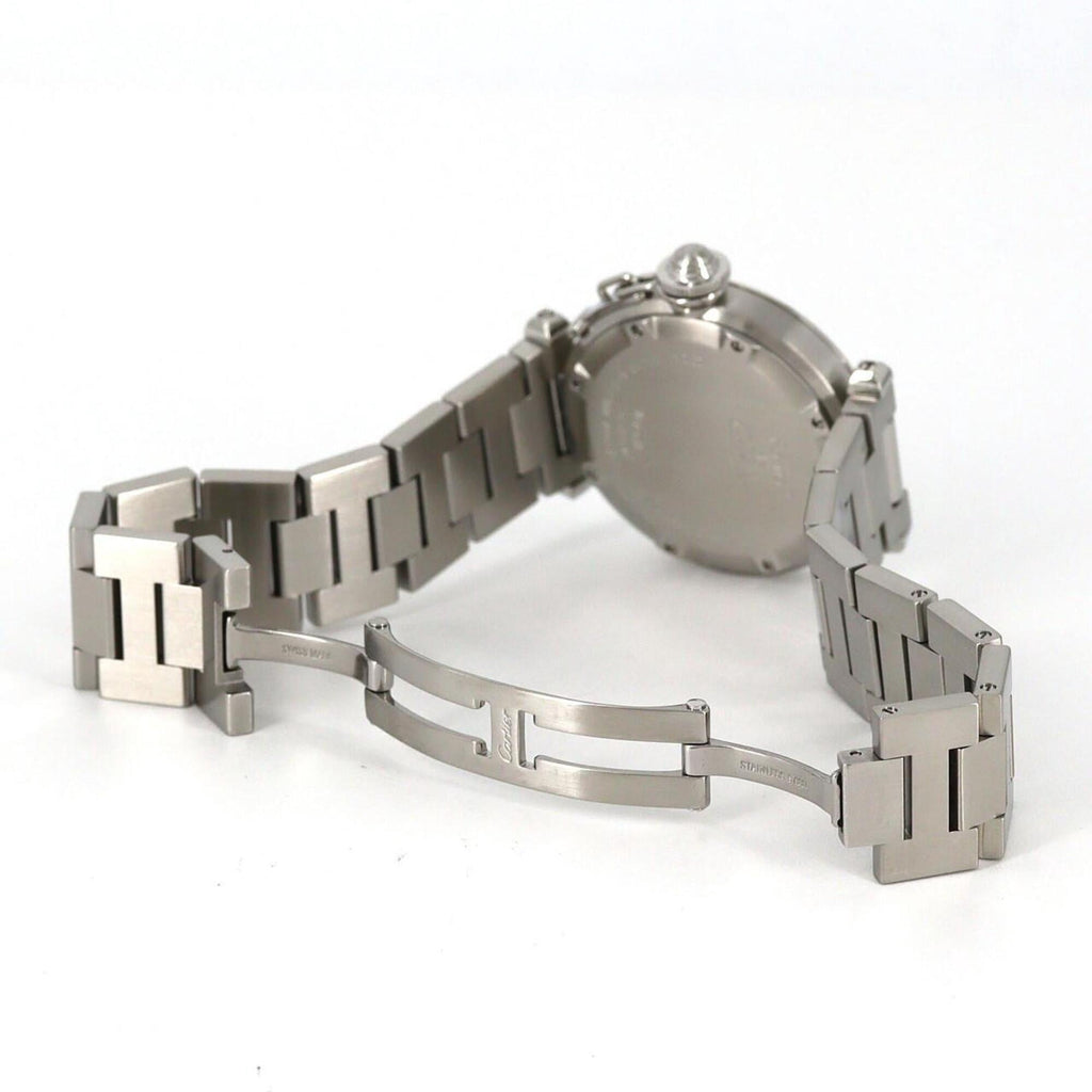 Pre-Owned Cartier Pasha C W31075M7 Stainless Steel Automatic Watch
