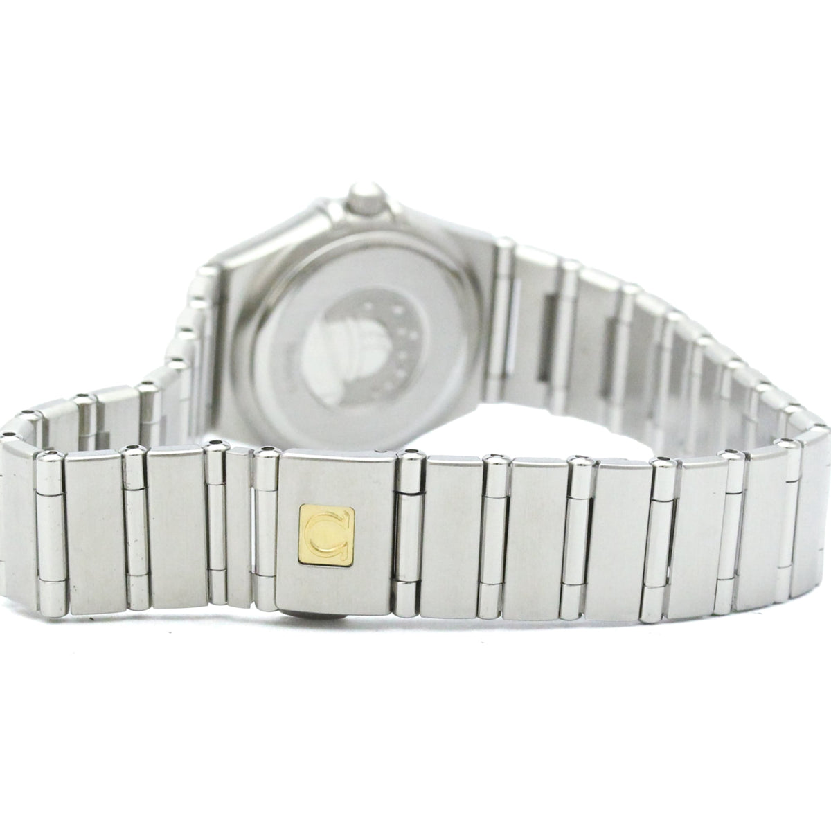 Pre-Owned OMEGA Constellation Steel Quartz Ladies Watch 1562.40 Polished