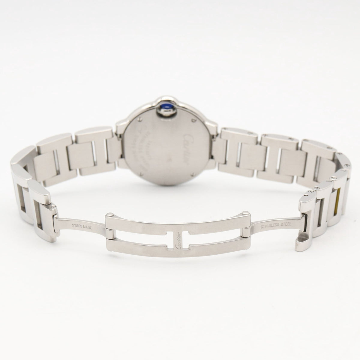 Pre-Owned Cartier Ballon Bleu SM Watch, Stainless Steel, Ladies, Silver Tone, W69010Z4