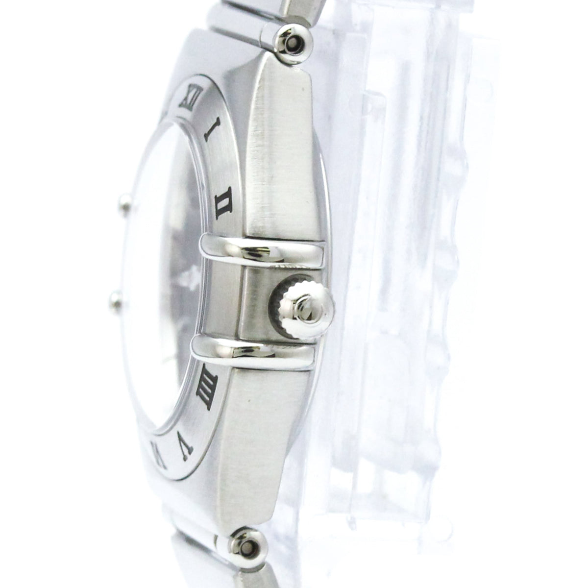 Pre-Owned OMEGA Constellation Steel Quartz Ladies Watch 1562.40 Polished