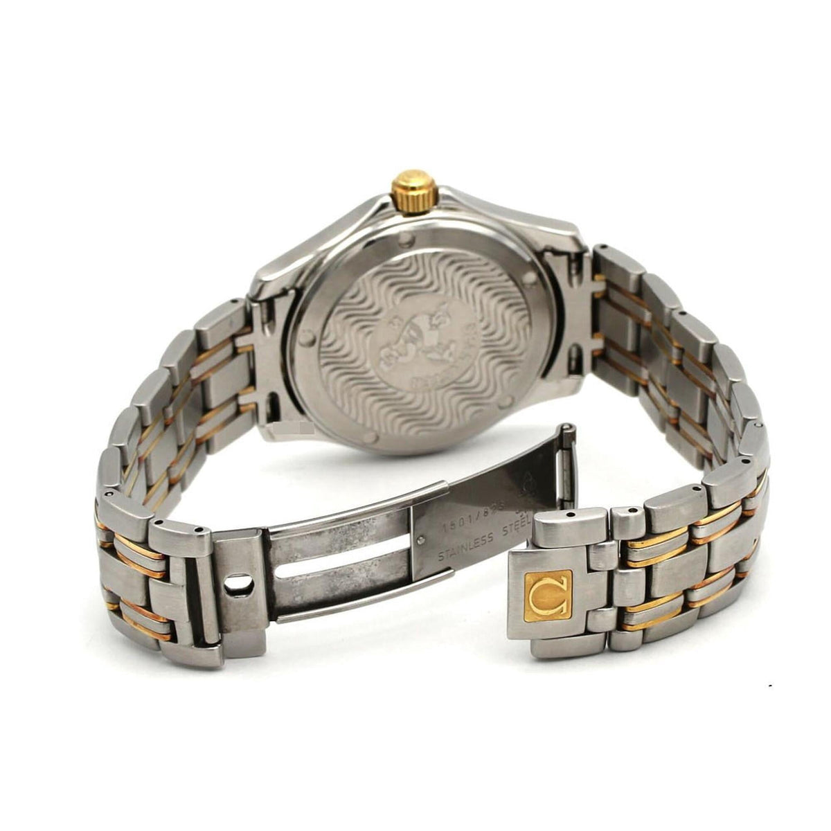 Pre-Owned Omega Seamaster 120 Two-Tone 2311.10 SSxYG Quartz Watch
