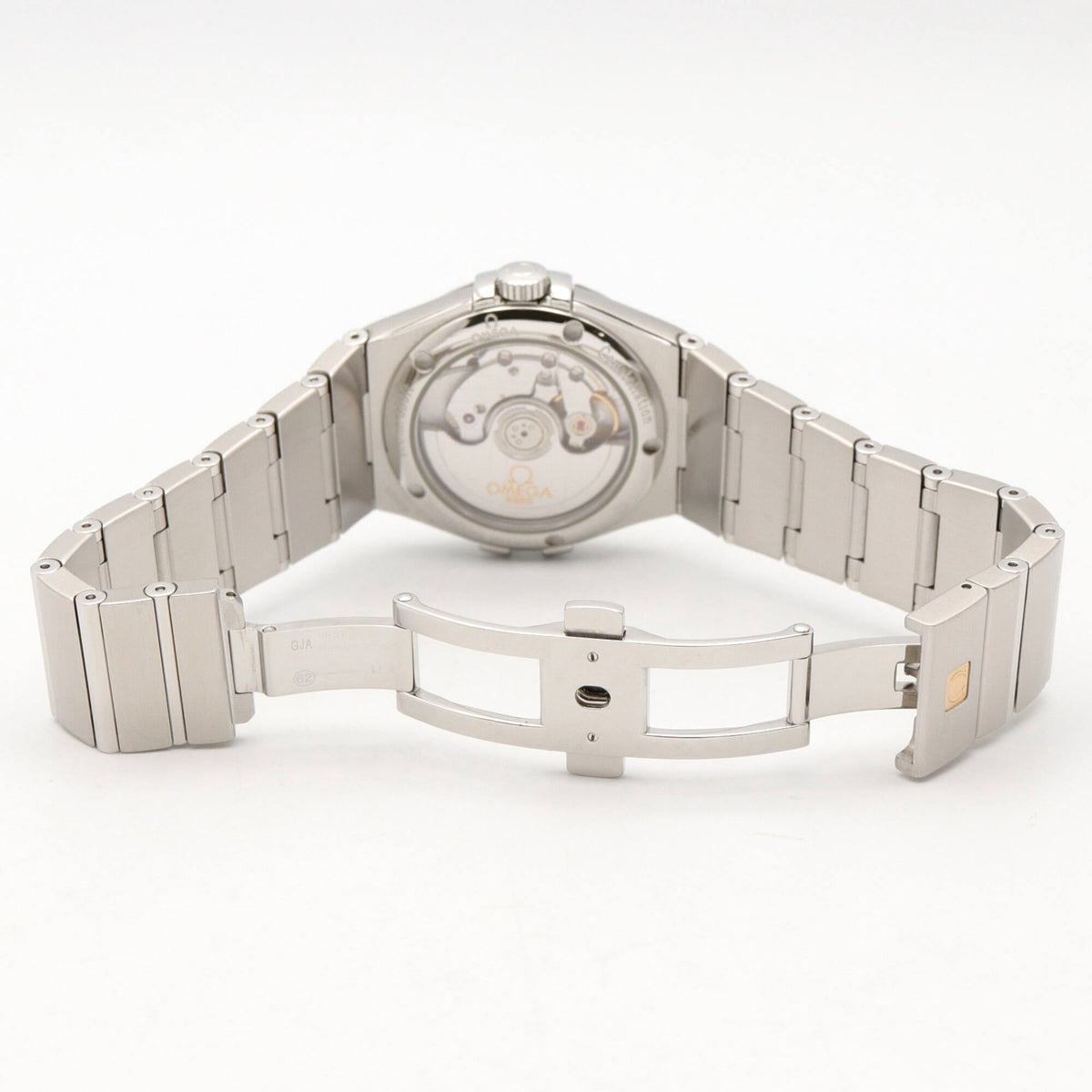 Pre-Owned Omega Constellation Co-Axial 11-Diamond Watch, Stainless Steel, Silver Tone, Men's,...