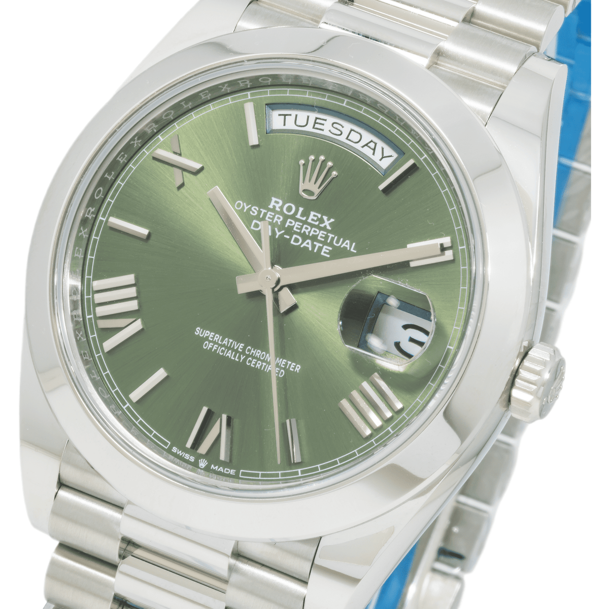 Pre-Owned Rolex Day-Date 40 – Ref. 228206 | Platinum | 40mm | President Bracelet