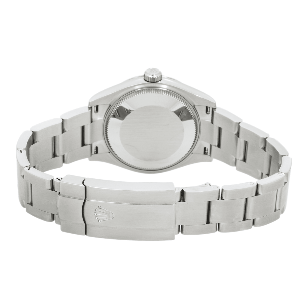 Pre-Owned Rolex Oyster Perpetual 31MM 277200 Ice Blue Dial Smooth Bezel Stainless Steel Oyster Bracelet