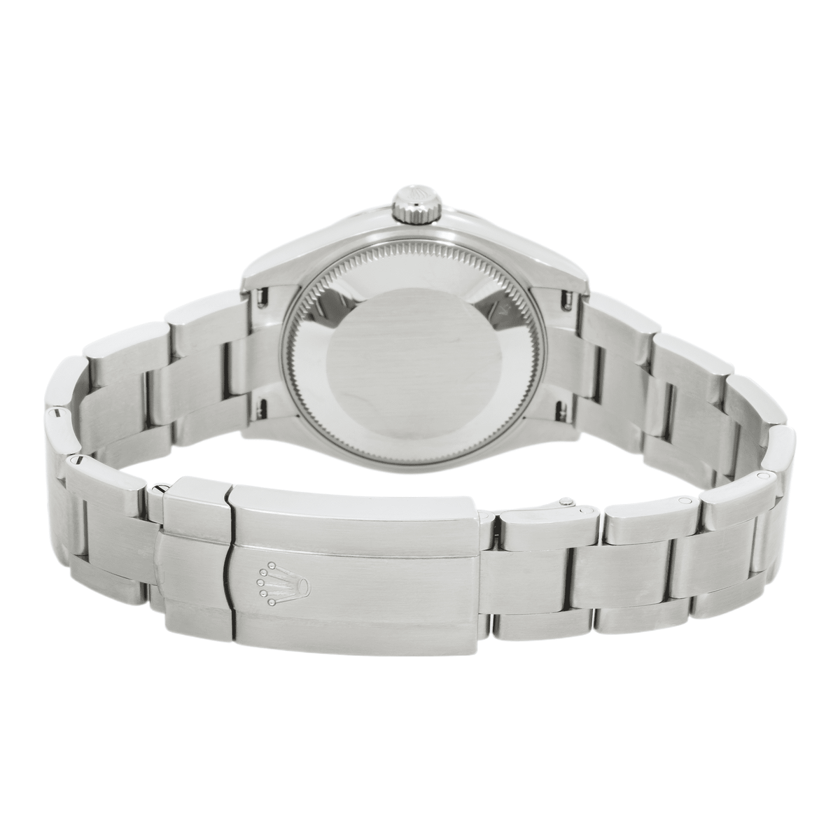 Pre-Owned Rolex Oyster Perpetual 31MM 277200 Ice Blue Dial Smooth Bezel Stainless Steel Oyster Bracelet