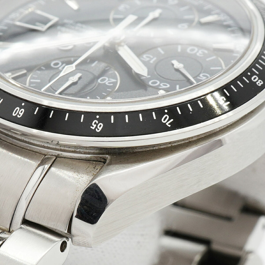 Pre-Owned Omega Speedmaster Date 3210.50 Black Dial Men's Watch