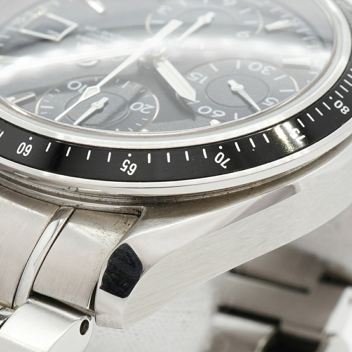 Pre-Owned Omega Speedmaster Date 3210.50 Black Dial Men's Watch