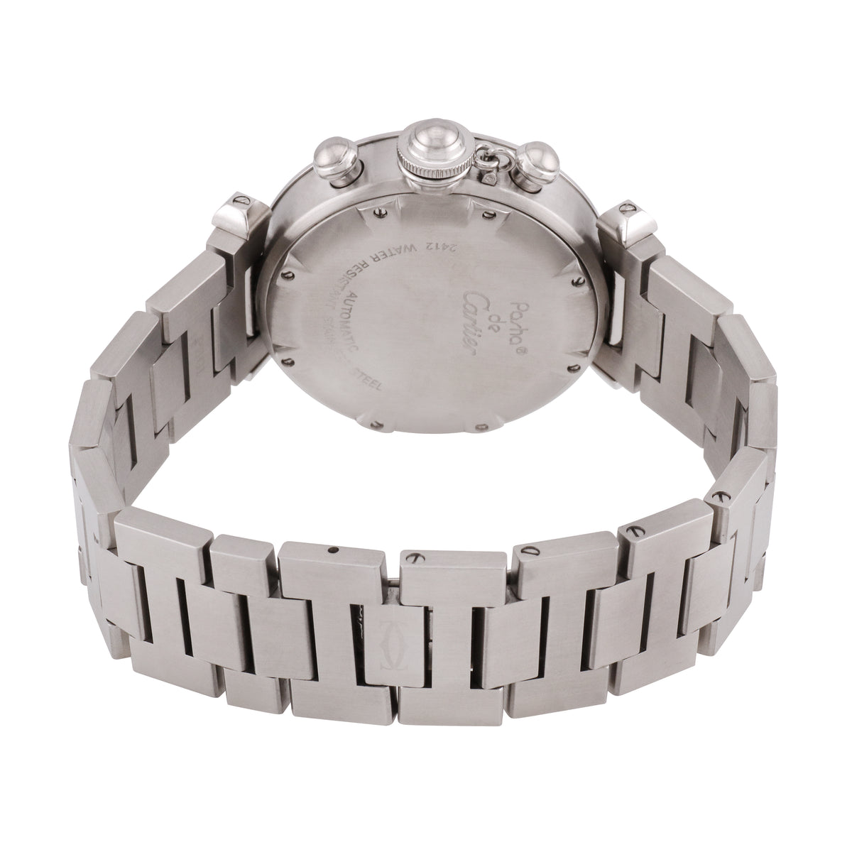 Pre-Owned Cartier Unisex Pasha 36mm Stainless Steel Wristwatch