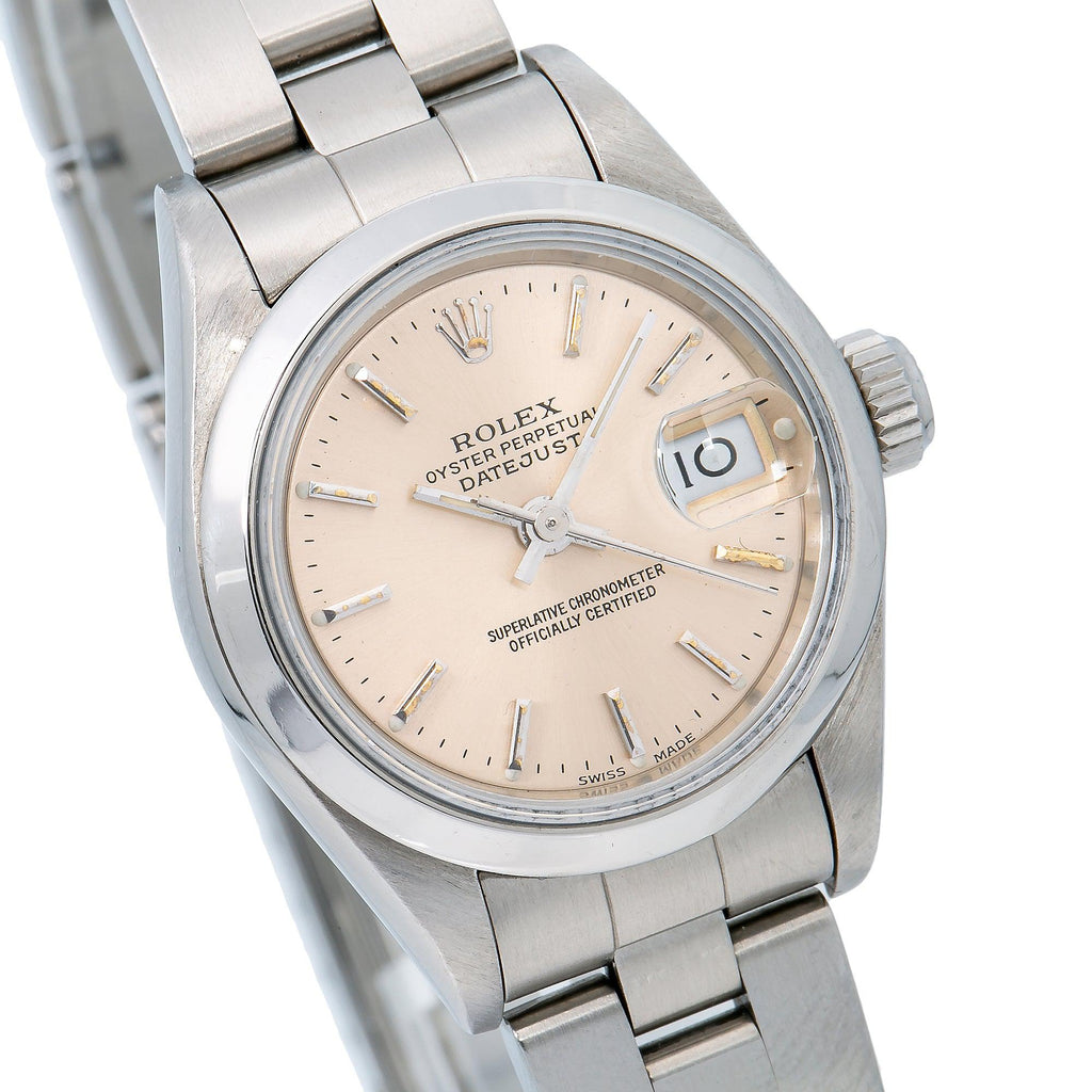 Pre-Owned Rolex Datejust 26MM 6916 Sundust Dial Smooth Bezel Stainless Steel Oyster Bracelet