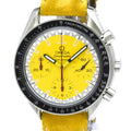 Pre-Owned OMEGA Speedmaster Michael Schumacher Yellow Dial Watch 3510.12 Polished