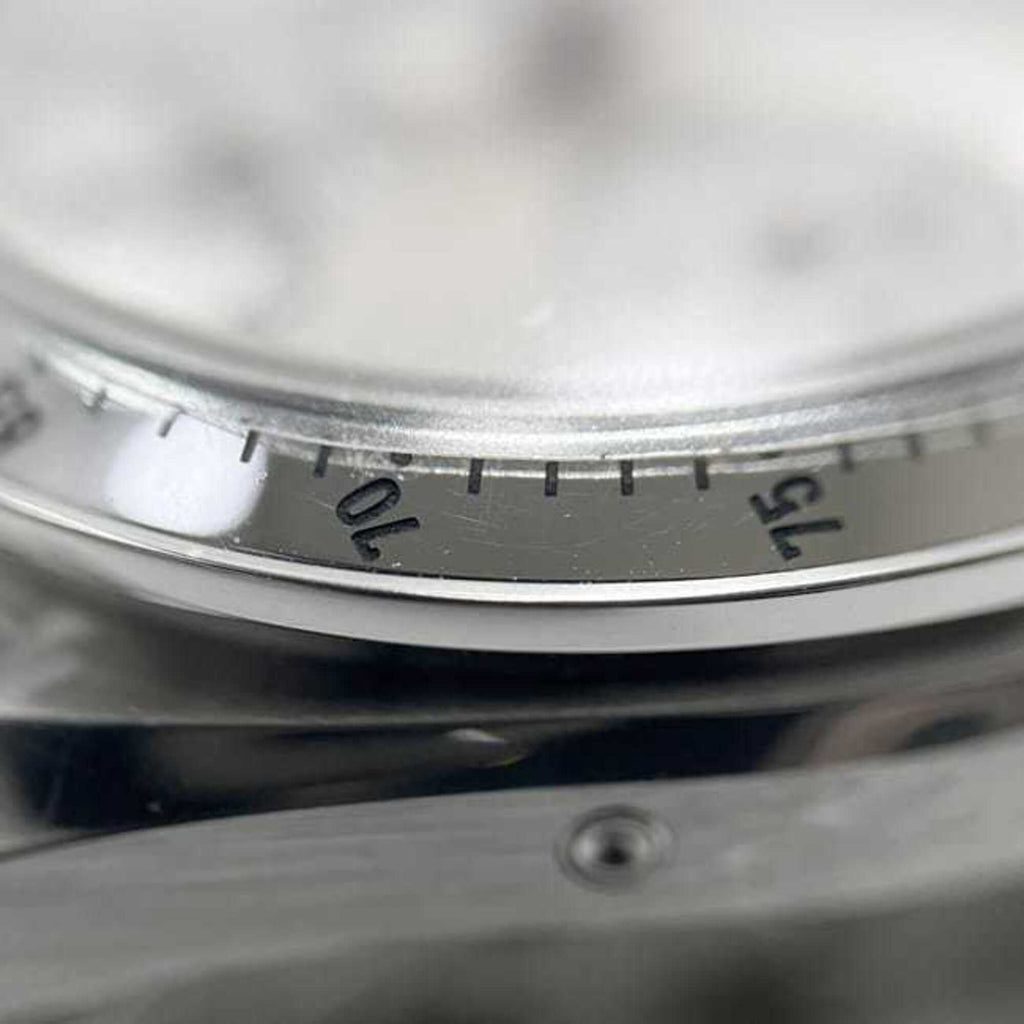 Pre-Owned Omega Speedmaster Triple Calendar Watch, Cream White Silver, 3523.30, Chronograph,...