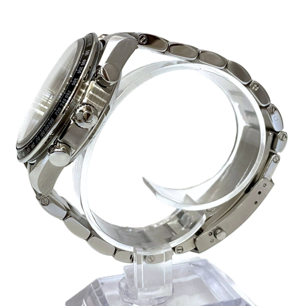 Pre-Owned Omega Speedmaster Racing Co-Axial Watch, Total Weight 155.8g, Stainless Steel,...