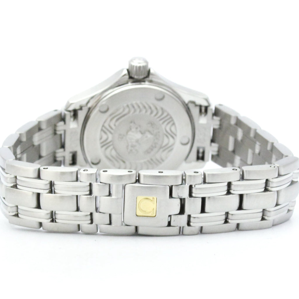 Pre-Owned OMEGA Seamaster 120M Diamond MOP Dial Ladies Watch 2581.84 Polished