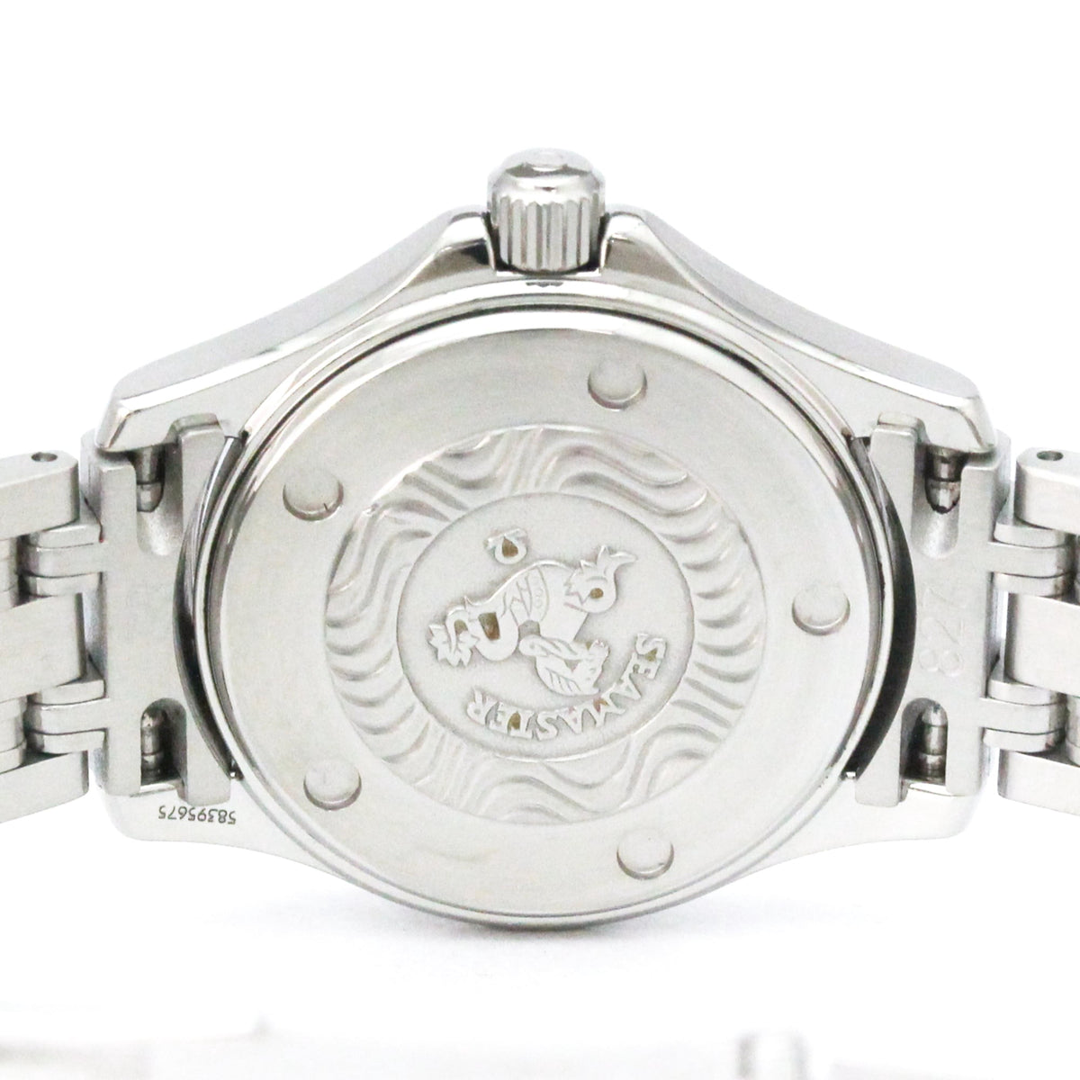 Pre-Owned OMEGA Seamaster 120M Steel Quartz Ladies Watch 2571.31 Polished