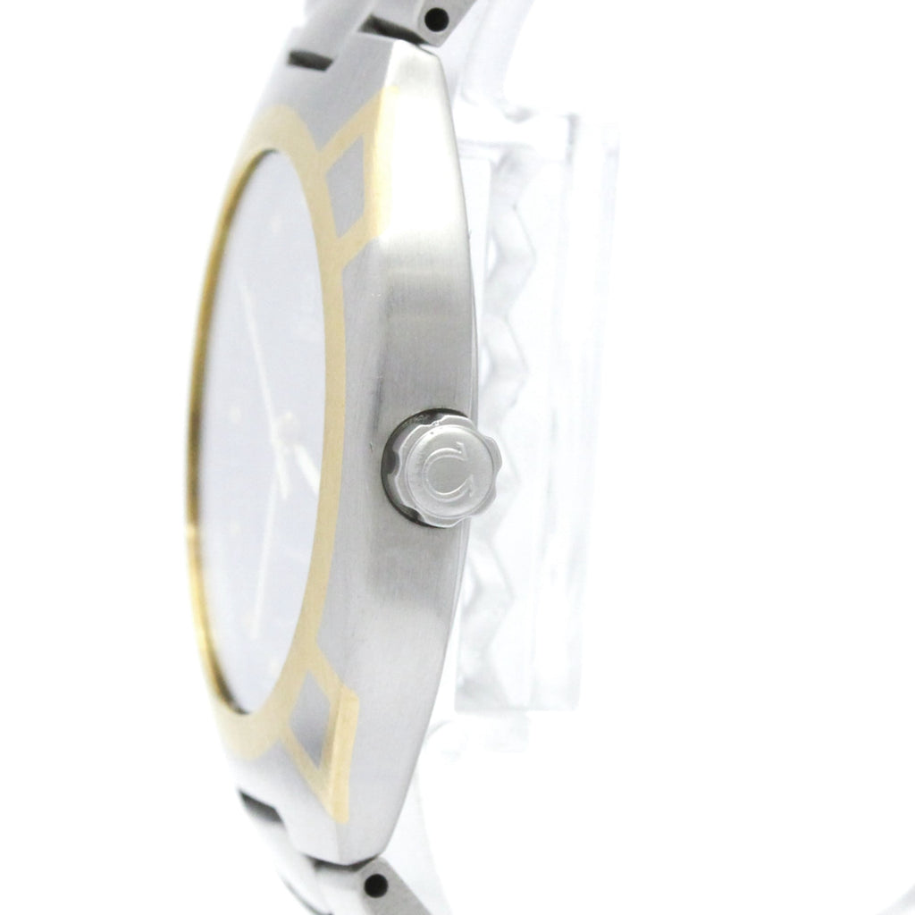 Pre-Owned OMEGA Seamaster Polaris 18K Gold Steel Mens Watch 396.1022 Polished