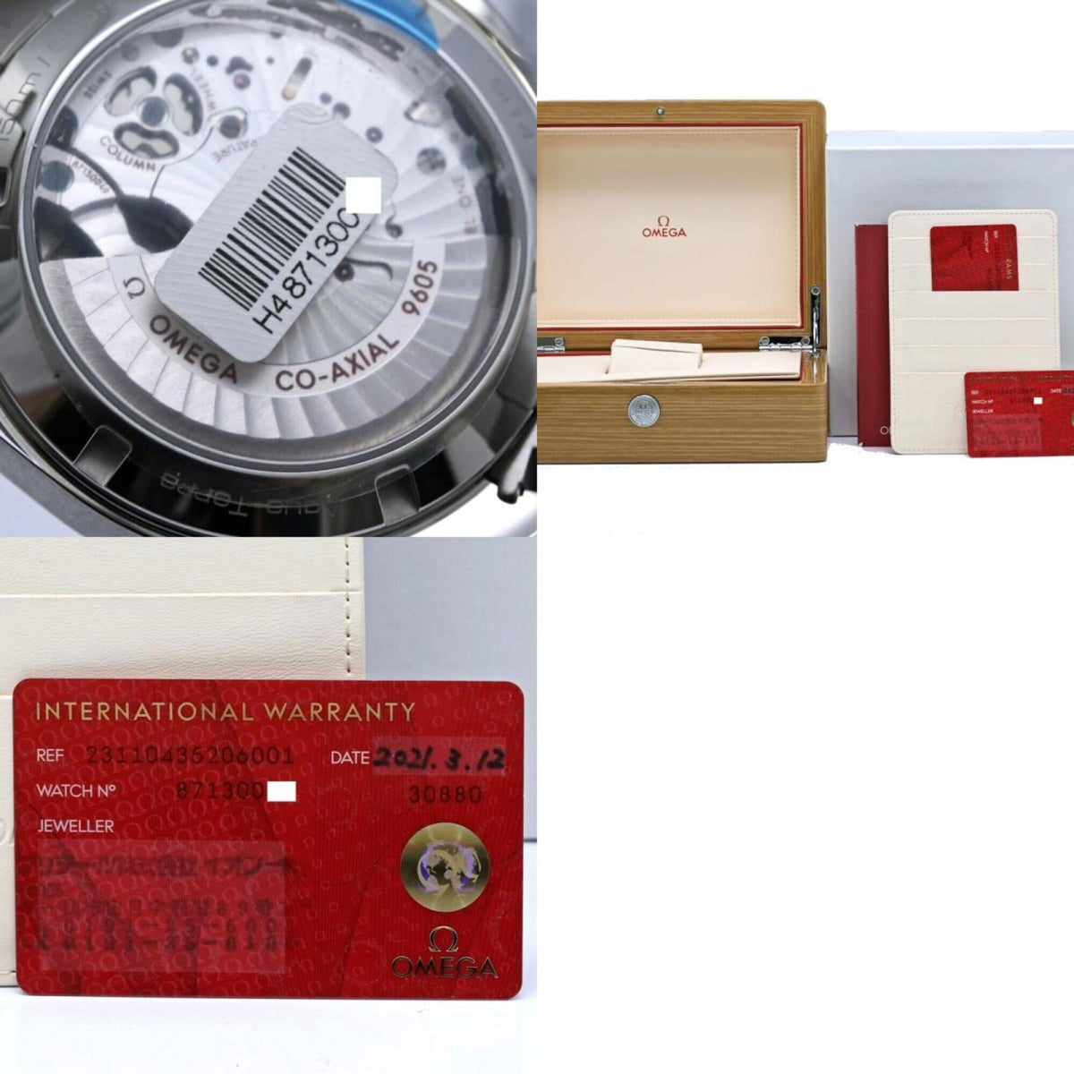 Pre-Owned OMEGA Seamaster Aqua Terra 150m Co-Axial Chronometer GMT 231.10.43.52.06.001 Men's...