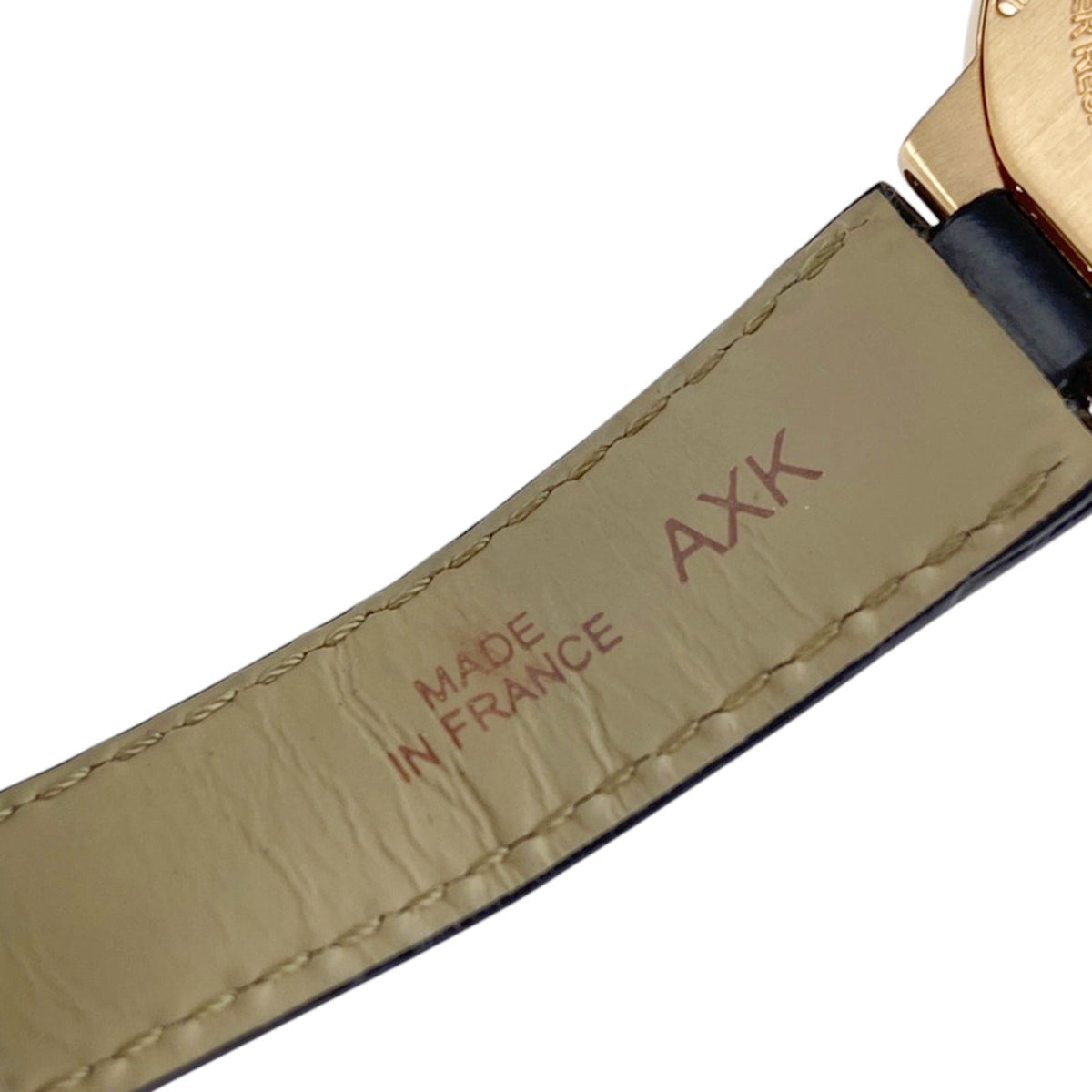 Pre-Owned Cartier Ballon Bleu 33 WE902066 Watch, PG (Pink Gold), Diamond, Leather Strap,...