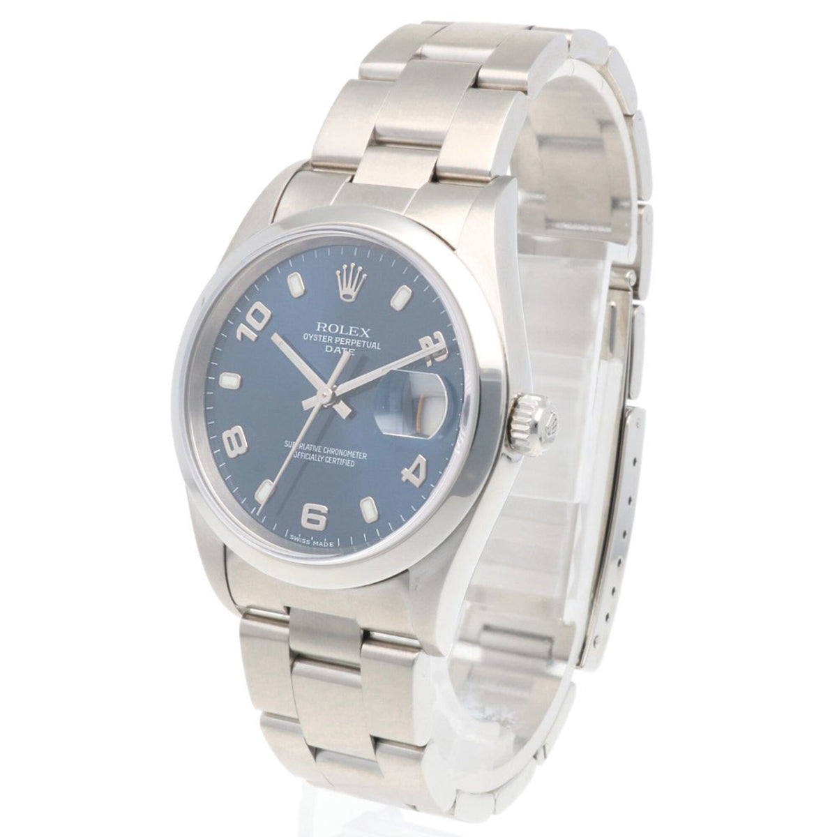 Pre-Owned Rolex Date Oyster Perpetual Watch, Stainless Steel, 15200 Automatic, Overhauled,...